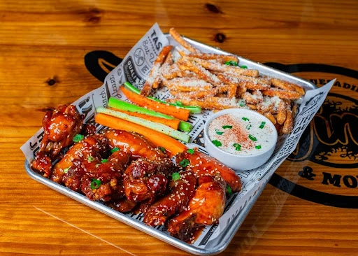 Las wings quesadillas & more